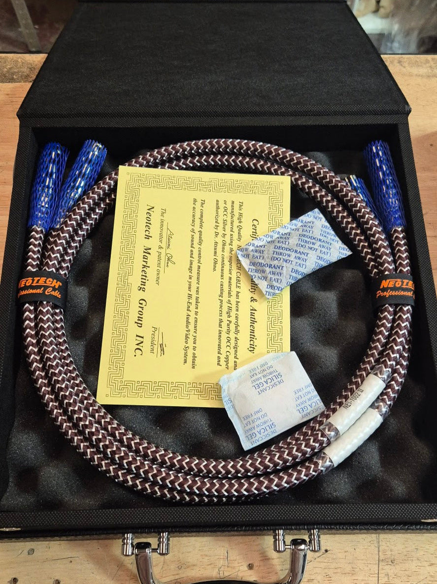 Neotech NEI-1001 II UP-OCC AG/AD Silver/Gold Interconnect Cables