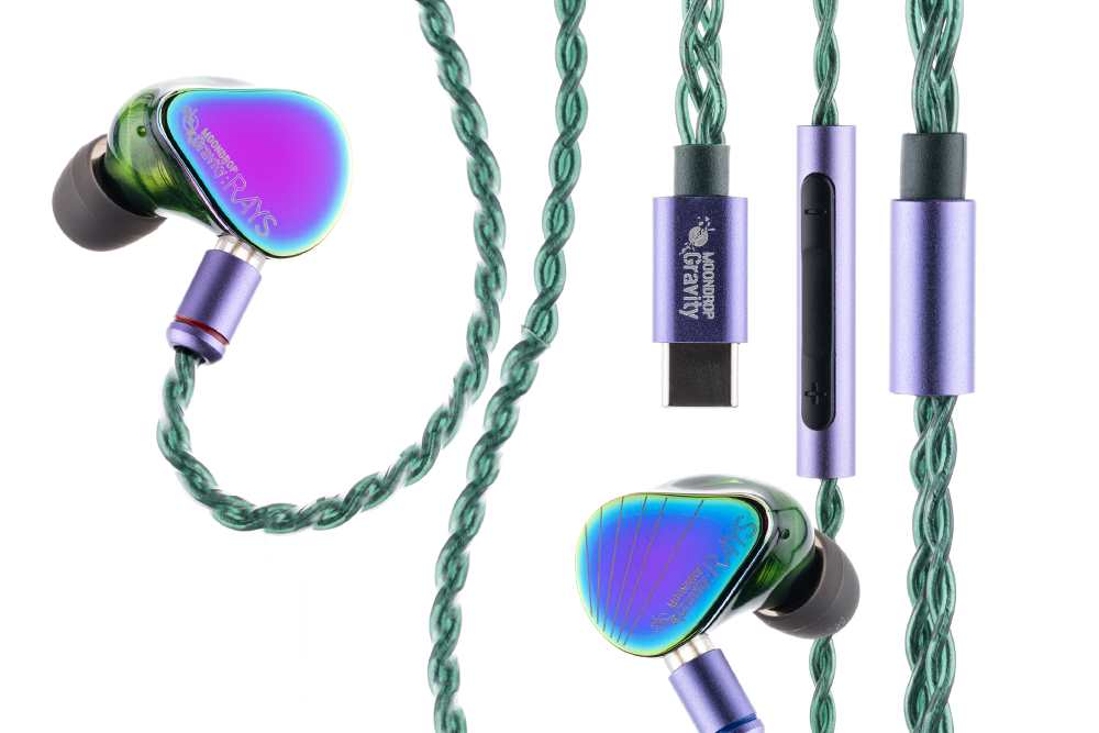 MOONDROP RAYS 1DD+1Planar In-ear Headphone (Gaming Series IEM)