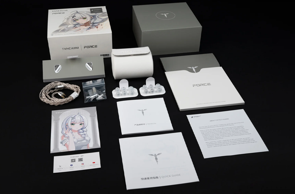 TANCHJIM x Effect Audio FORCE Dual Dynamic Driver Flagship In-ear Headphone