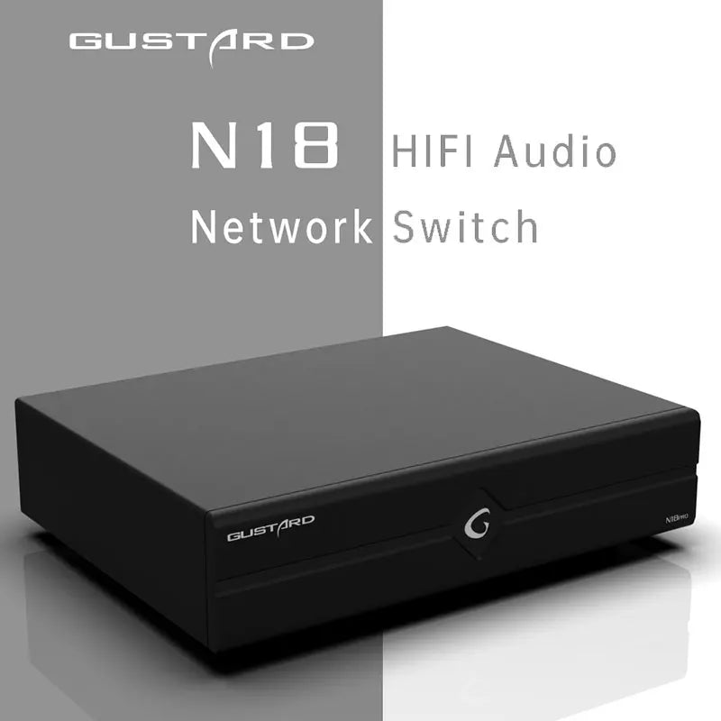 Gustard N18 N18pro Network Ethernet Switch with external 10Mhz Clock interface