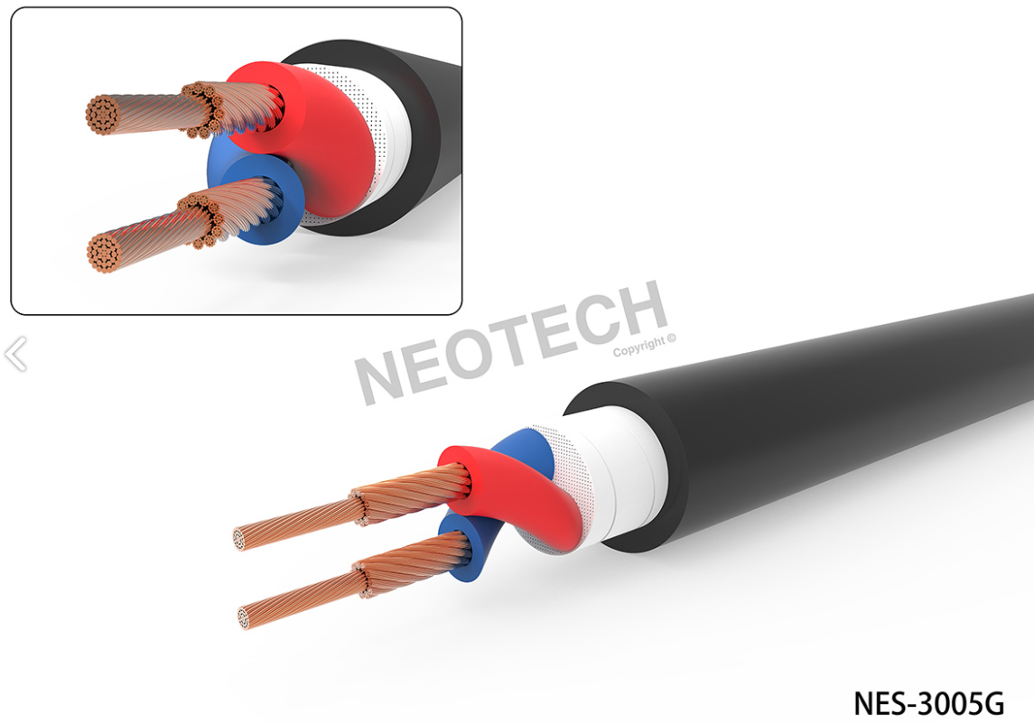 Neotech NES-3005G G-UPOCC Graphene Copper Factory Terminated Speaker Cable