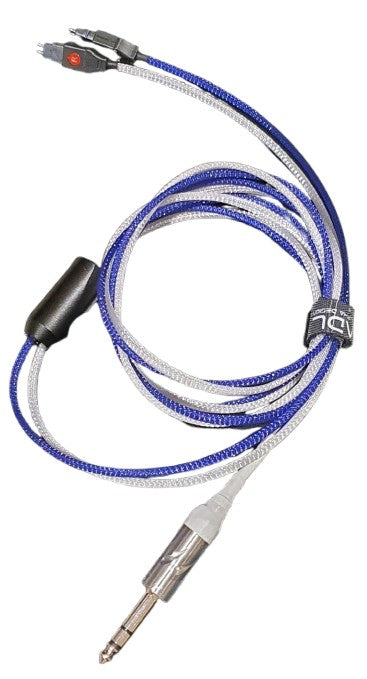 Pure Silver Upgrade Headphone Cable for Sennheiser HD650 / 660 S / 600 / 6XX - (6.3 mm) by A.L.A. - Audiophile Store