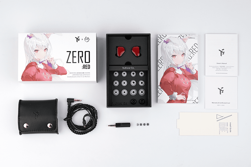 TRUTHEAR x Crinacle ZERO: RED Dual Dynamic Drivers In-Ear Headphone