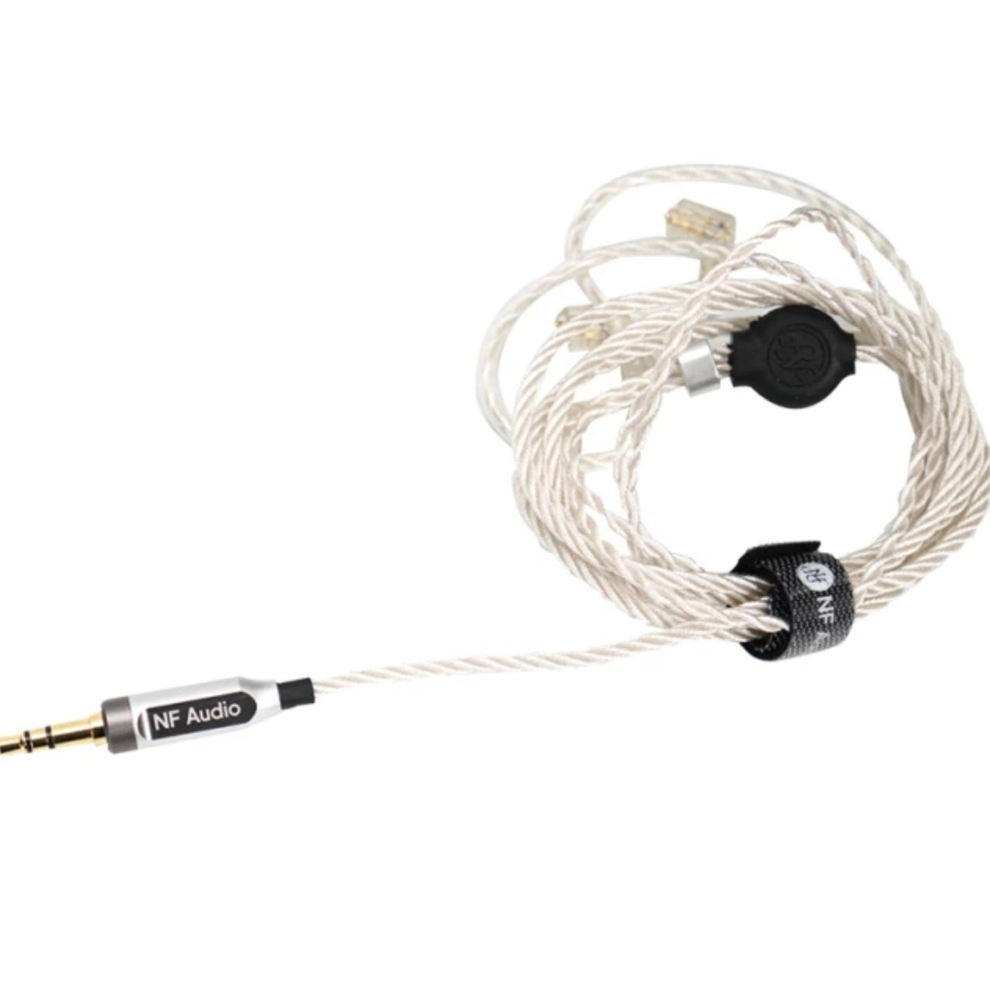 NF AUDIO NE4 Evolution 4BA Earphones HiFi Earphone with Replaceable Frequency Dividing Faceplate IEMs