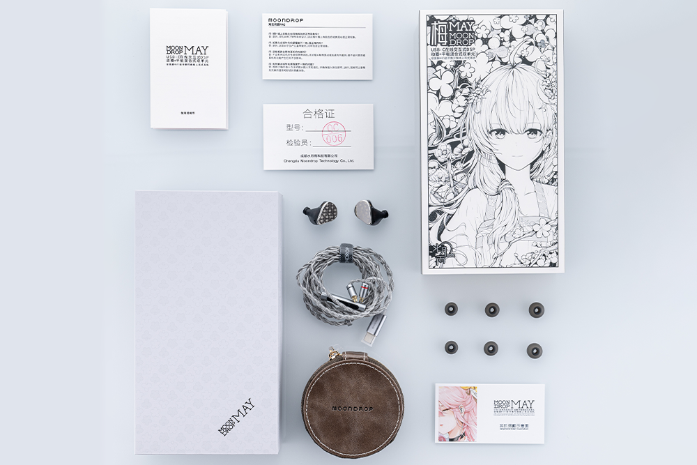 MOONDROP MAY Dynamic Driver + Planar Driver In-ear Headphone