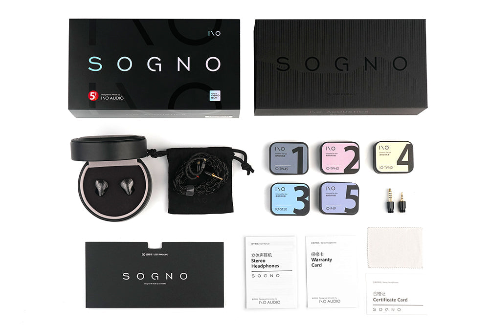 IOAUDIO SOGNO 2DD+6BA In-Ear Headphone