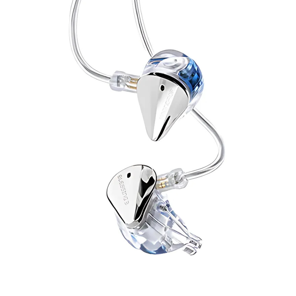MOONDROP Blessing 3 Earphone 2DD 4BA Hybrid In-Ear Monitors Triple-Frequency Division Headphone
