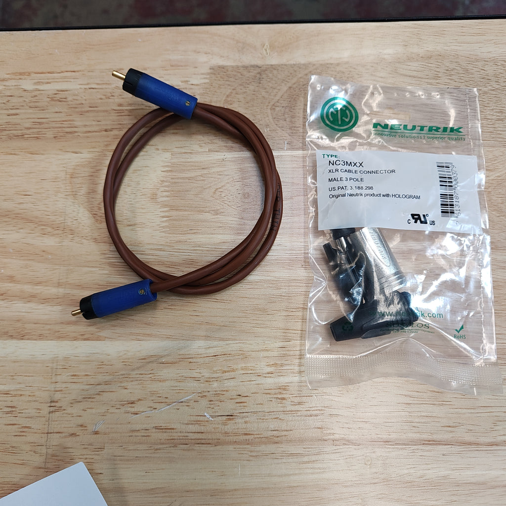 Amber Twin Interconnect Cable