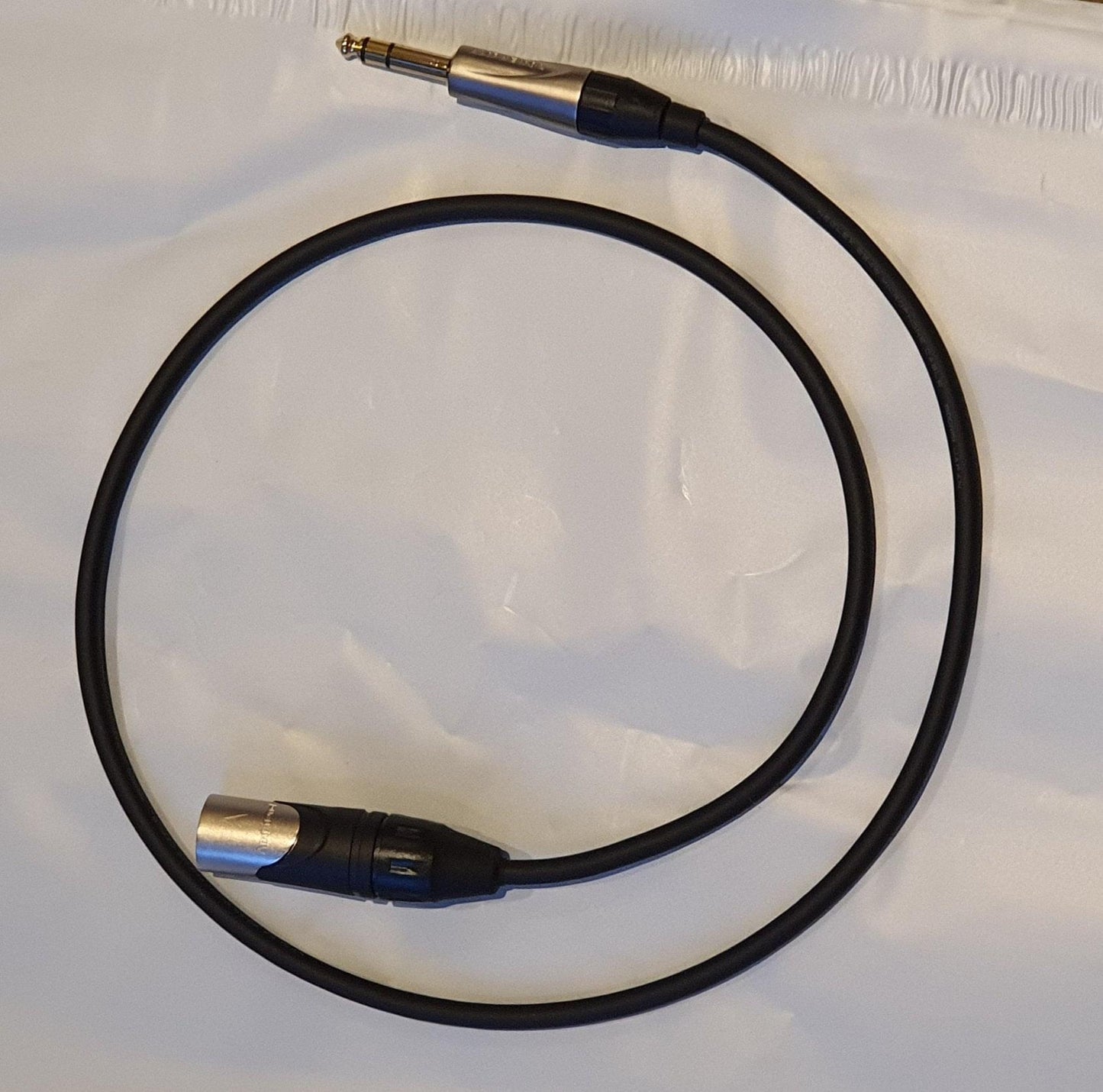 6.3mm TRS to Male XLR High-End Grade Cable by A.L.A.