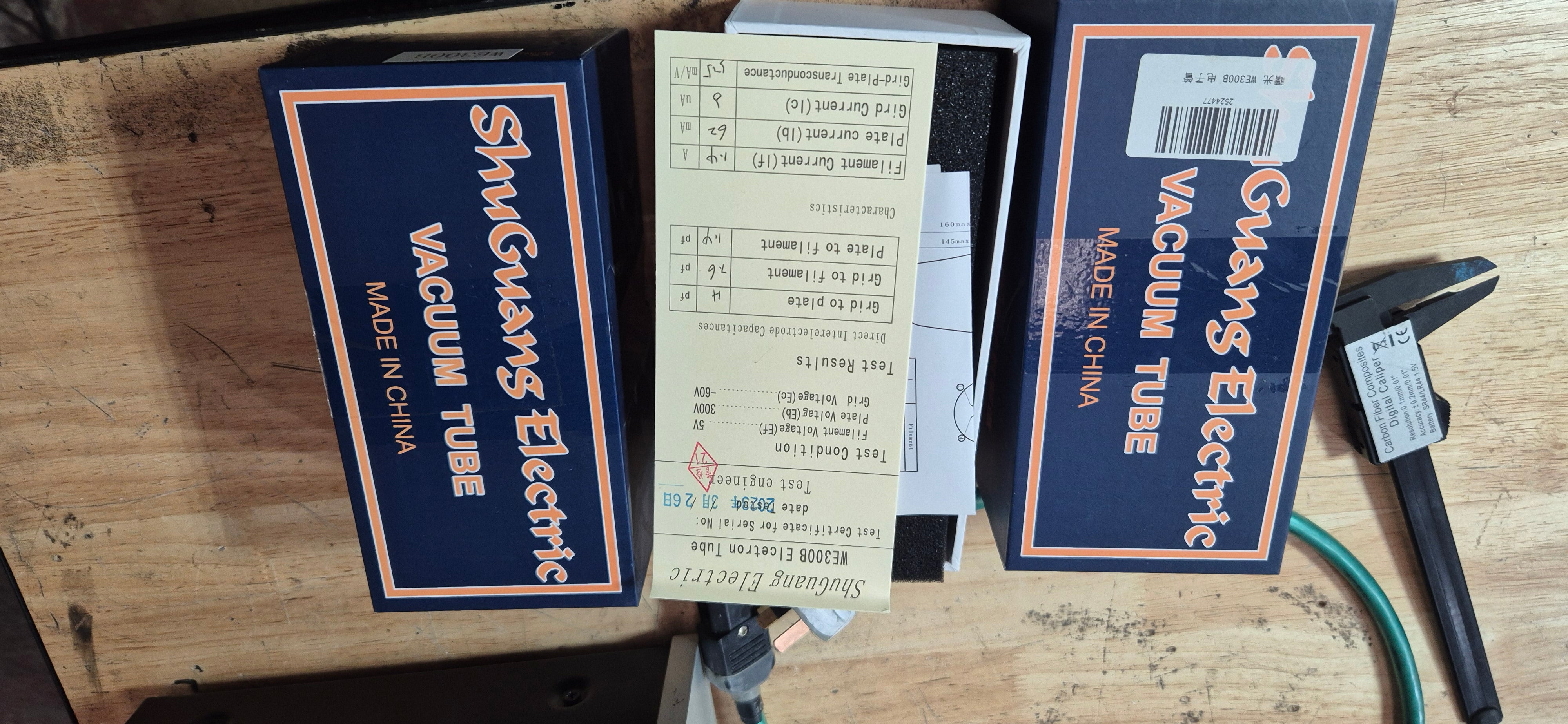 SHUGUANG WE300B Vacuum Tube Matched Pair