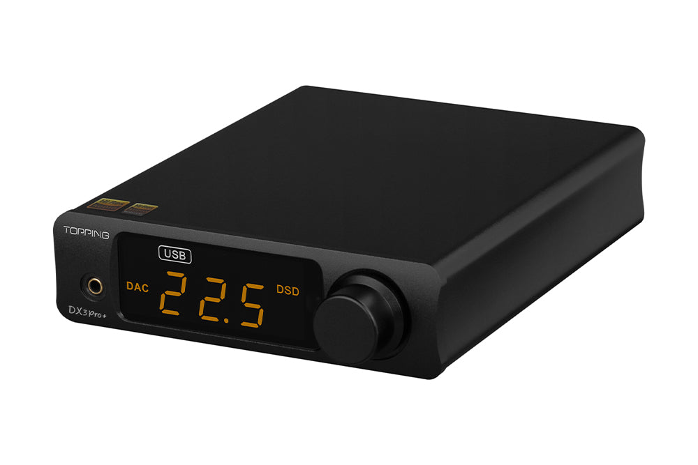 TOPPING DX3 Pro+ ES9038Q2M Desktop DAC & Headphone Amplifier