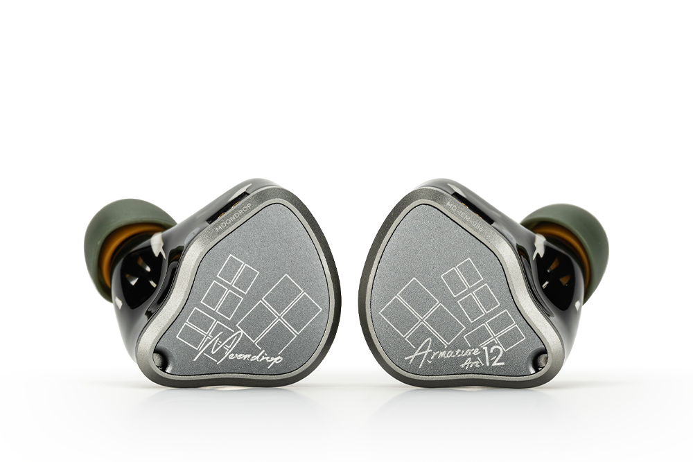 MOONDROP Armature Art 12 12 Balanced Armature Drivers In-ear Headphone.