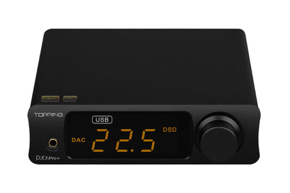 TOPPING DX3 Pro+ ES9038Q2M Desktop DAC & Headphone Amplifier