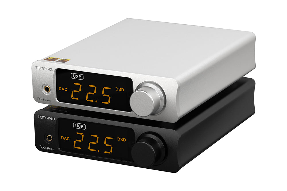 TOPPING DX3 Pro+ ES9038Q2M Desktop DAC & Headphone Amplifier