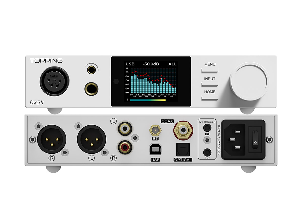 TOPPING DX5 II Dual ES9039Q2M Desktop DAC & Headphone Amplifier
