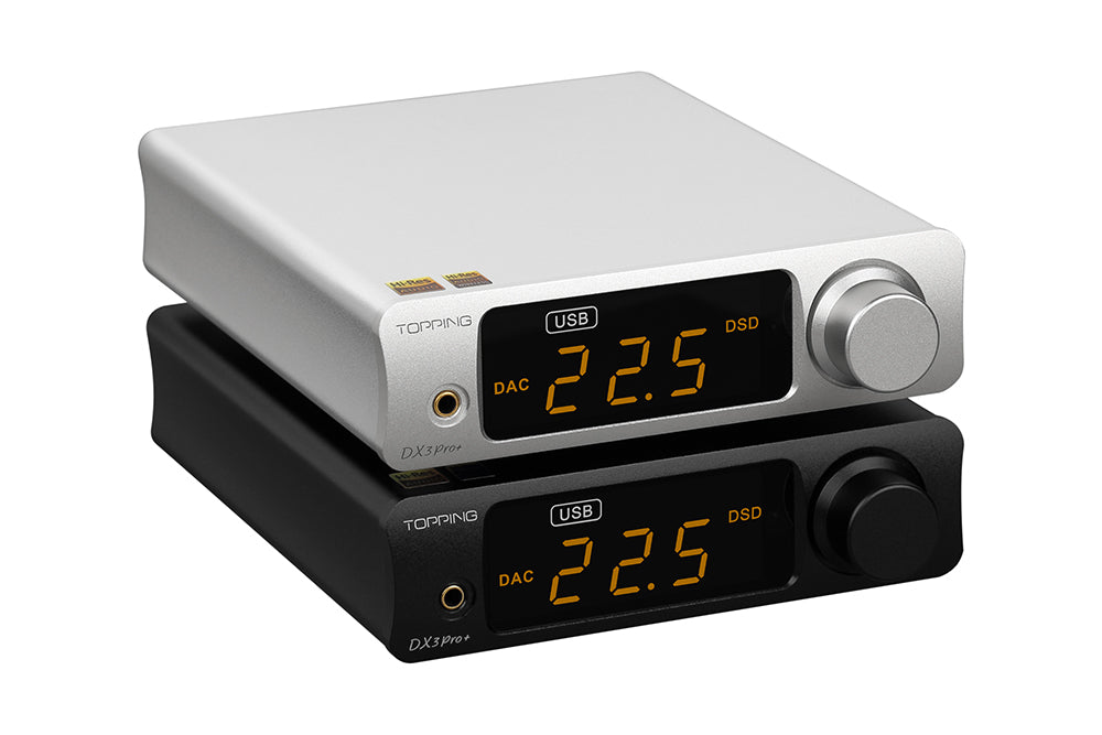 TOPPING DX3 Pro+ ES9038Q2M Desktop DAC & Headphone Amplifier