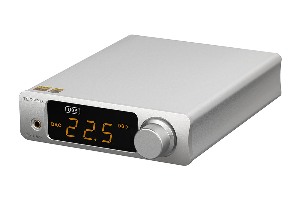 TOPPING DX3 Pro+ ES9038Q2M Desktop DAC & Headphone Amplifier