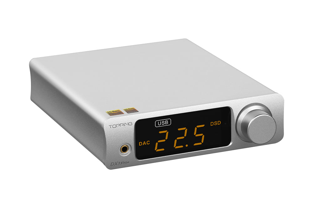 TOPPING DX3 Pro+ ES9038Q2M Desktop DAC & Headphone Amplifier