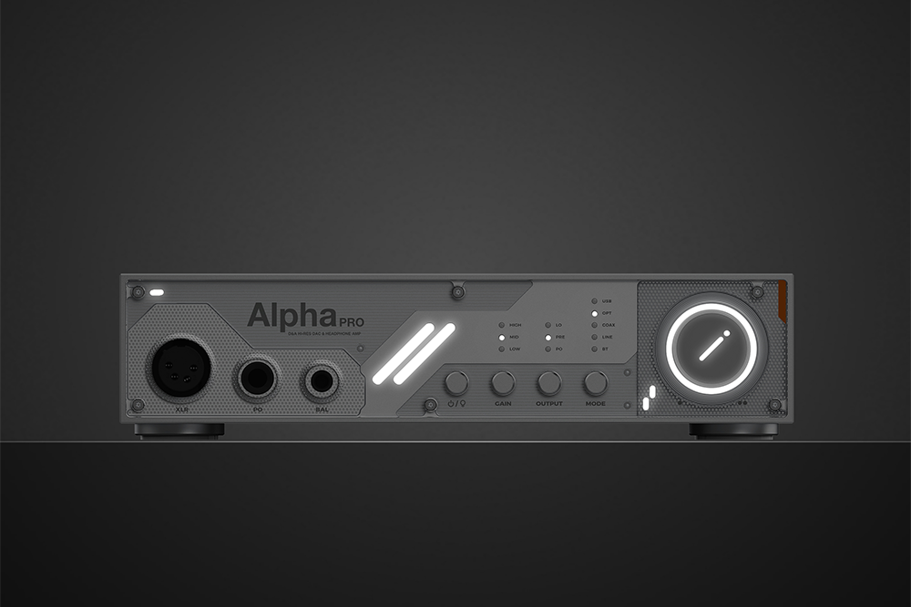 D&A Alpha Pro ES9039MSPRO Desktop DAC & Headphone Amplifier