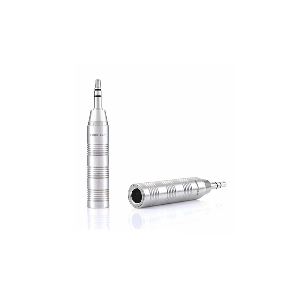 FURUTECH F-35 Audiophile (R) Rhodium  6.3mm - 3.5mm Headphone Adaptor