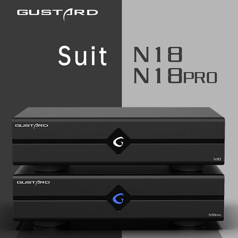 Gustard N18 N18pro Network Ethernet Switch with external 10Mhz Clock interface