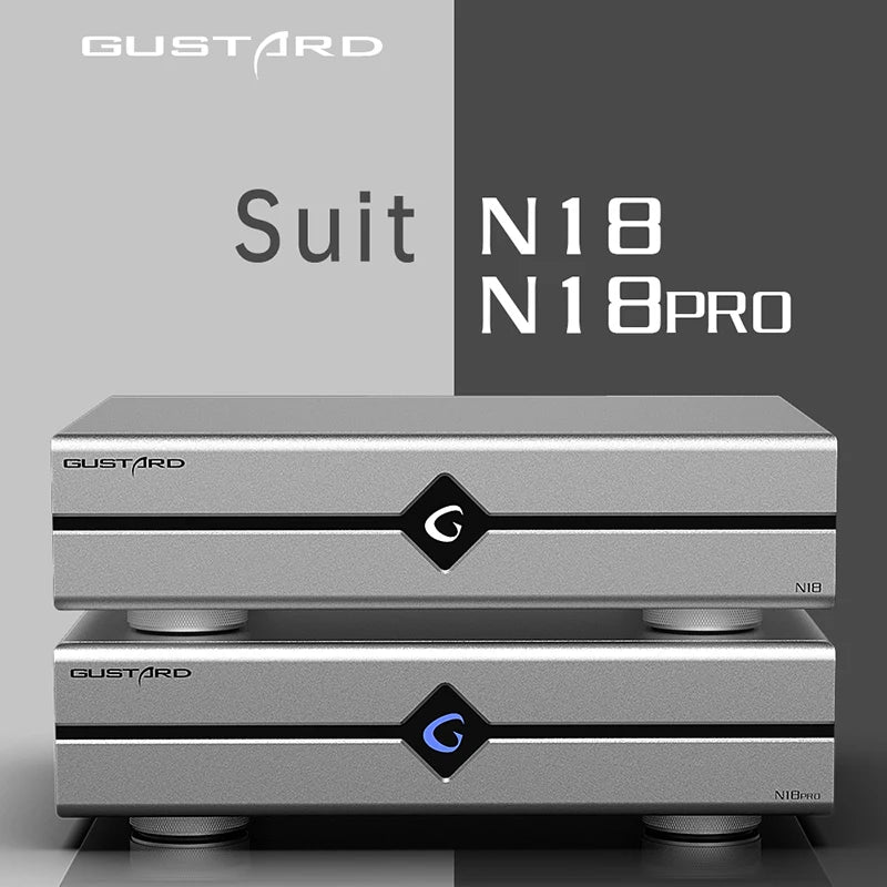 Gustard N18 N18pro Network Ethernet Switch with external 10Mhz Clock interface