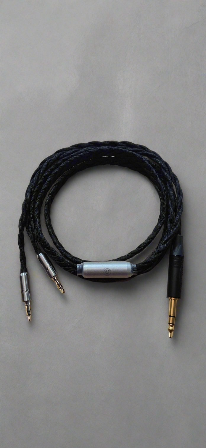 PrecisionLink Headphone Cable by A.L.A Audio - UP-OCC Silver & Gold