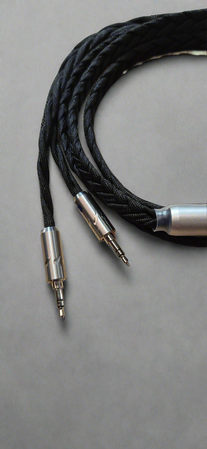 PrecisionLink Headphone Cable by A.L.A Audio - UP-OCC Silver & Gold