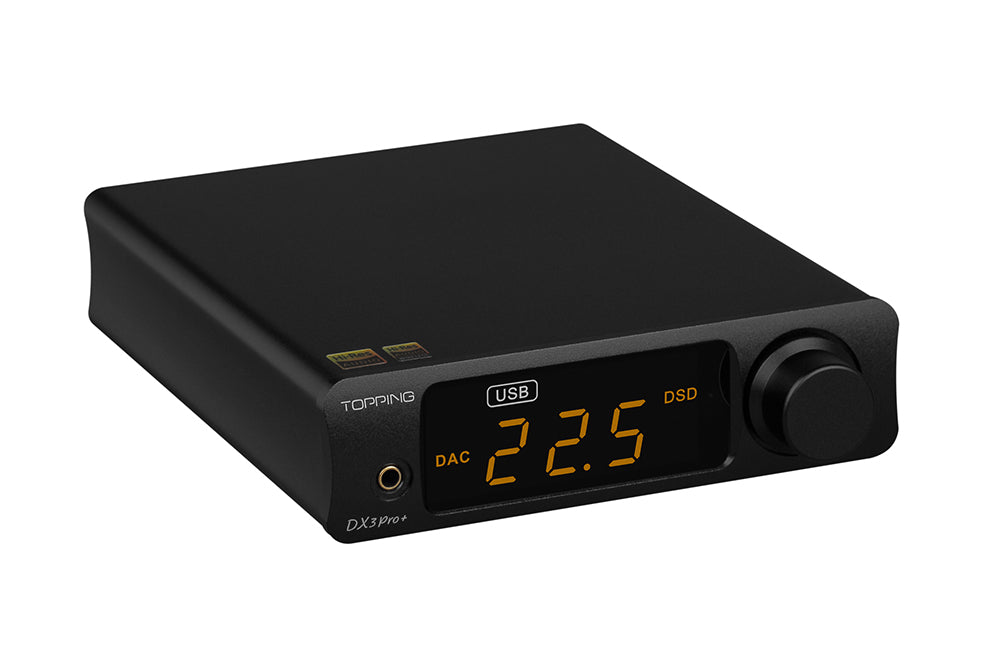 TOPPING DX3 Pro+ ES9038Q2M Desktop DAC & Headphone Amplifier