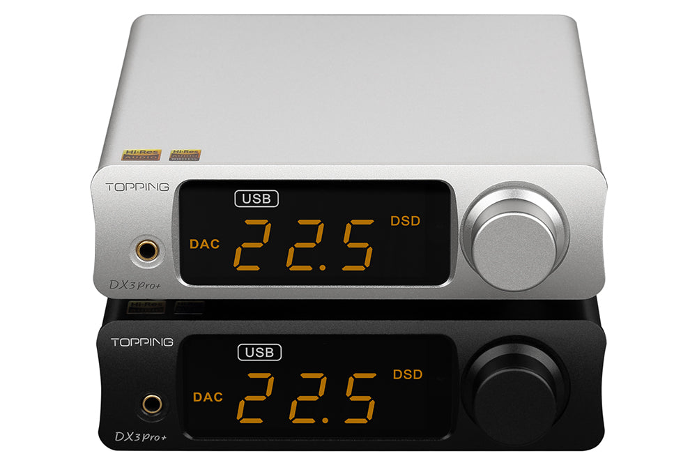 TOPPING DX3 Pro+ ES9038Q2M Desktop DAC & Headphone Amplifier