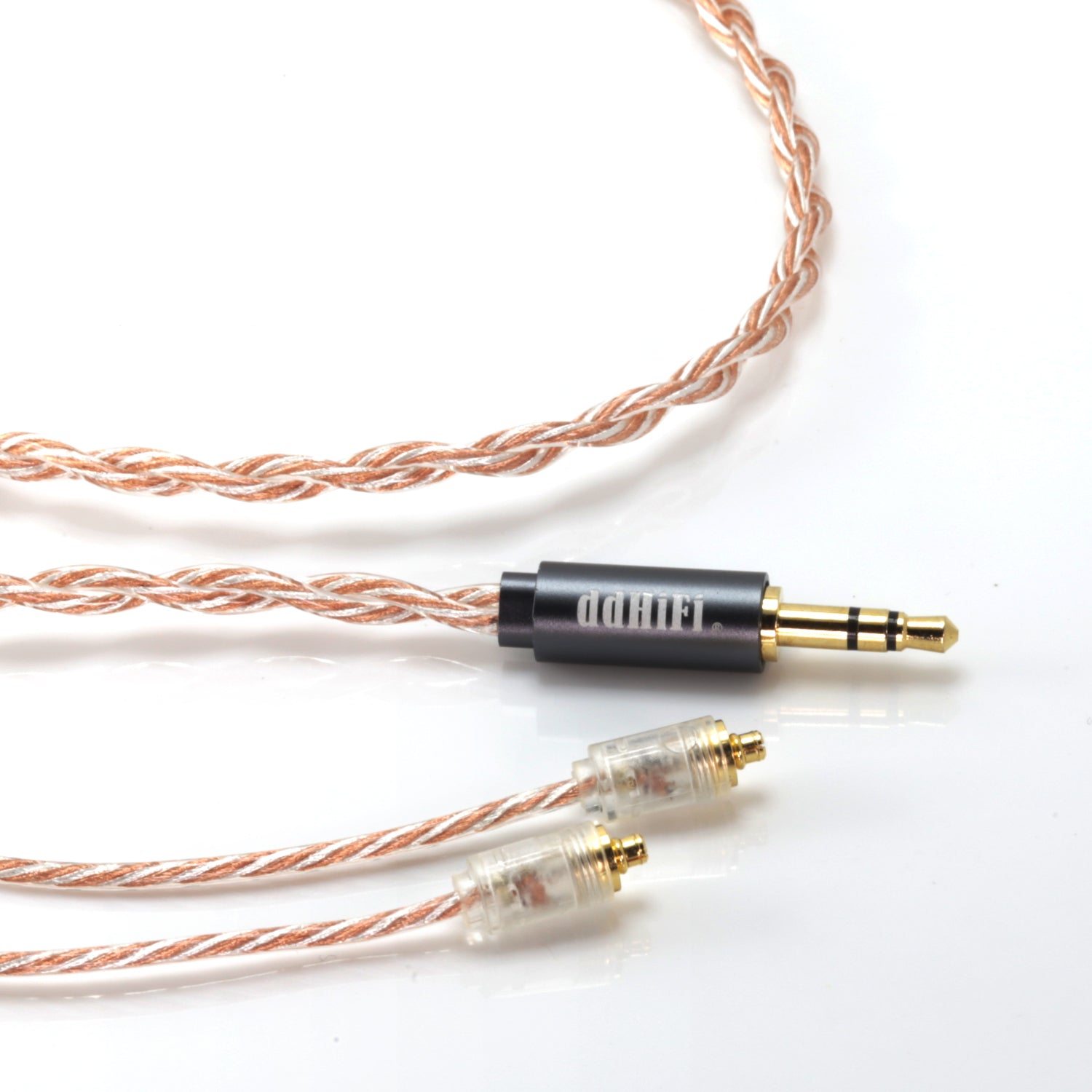 ddHiFi BC110A Sunset Silver-Plated OFC  3.5mm to MMCX Earphone Cable
