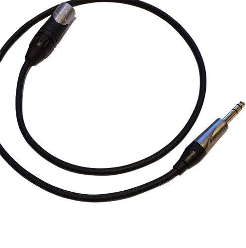 6.3mm TRS to Male XLR High-End Grade Cable by A.L.A.