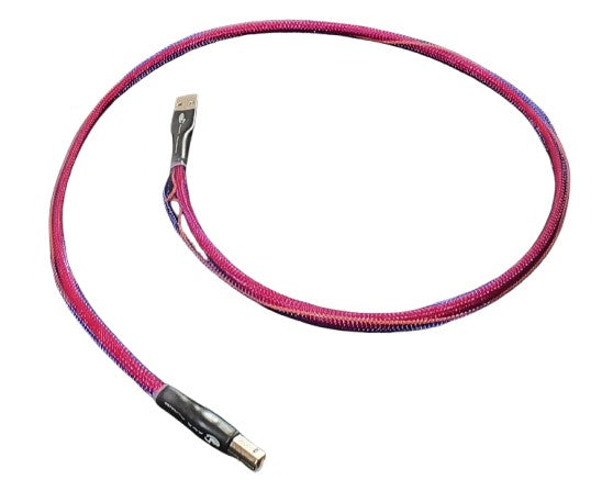 Red-Series Pure-Silver USB Cable by A.L.A