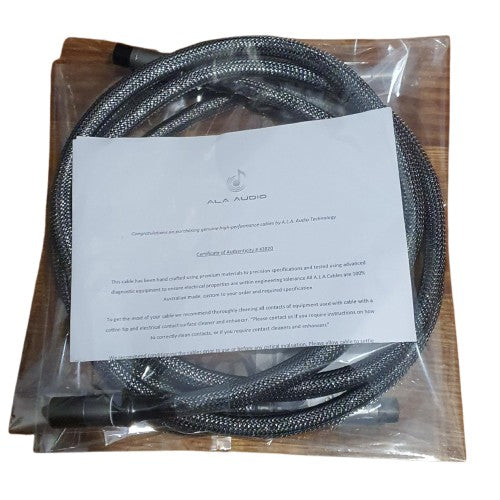 Ag-Ribbon Reference XLR Interconnect Cables by A.L.A