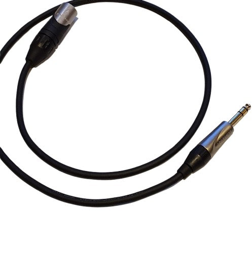 6.3mm TRS to Male XLR High-End Grade Cable by A.L.A.