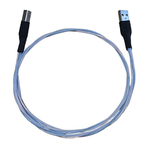 CLEAR™ Pure-Silver USB Cable by A.L.A