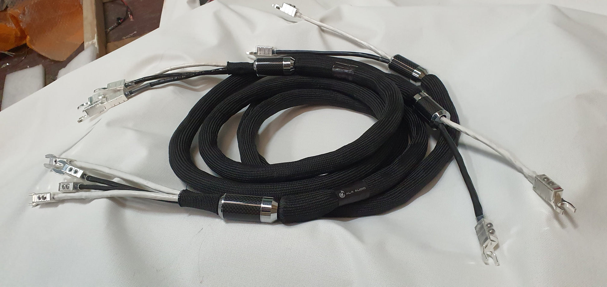 Ethereal ™ Pure-Silver Speaker Cables by A.L.A Audio