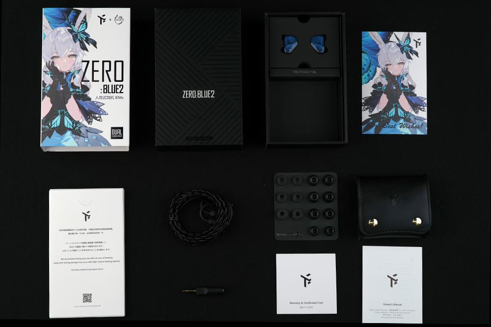 TRUTHEAR x Crinacle Zero: BLUE2 Dual Dynamic Drivers In-ear Headphone