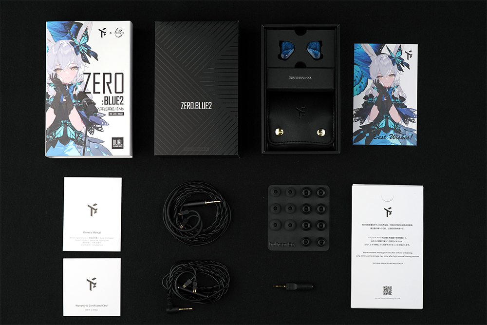 TRUTHEAR x Crinacle Zero: BLUE2 Dual Dynamic Drivers In-ear Headphone