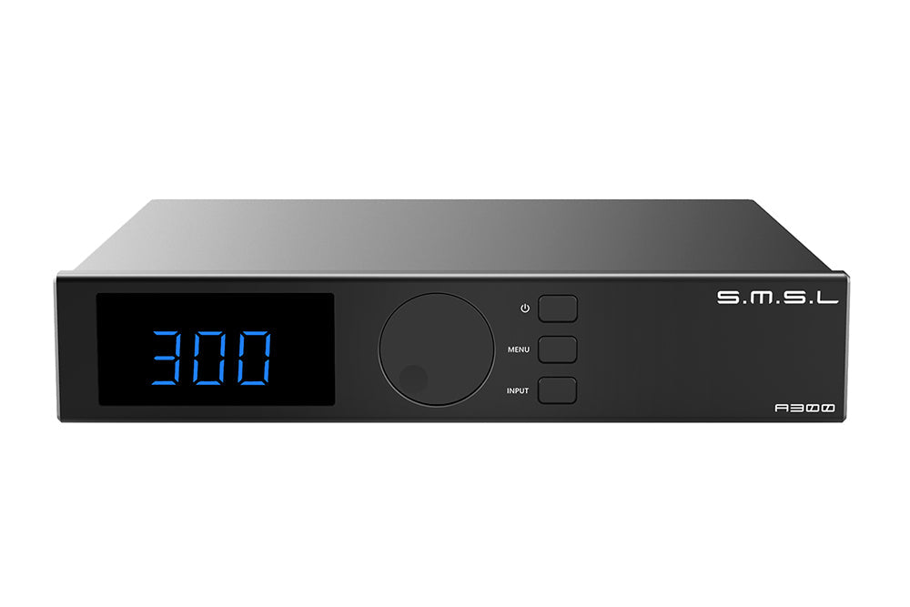 SMSL A300 Power Amplifier BTL Mode Bluetooth5.0 Remote Control Digital Amplifier