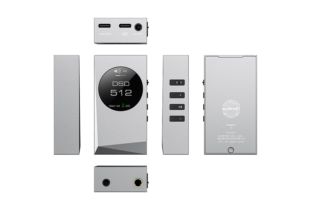 AUDIRECT Team 1 ES9281AC PRO Portable DAC/AMP