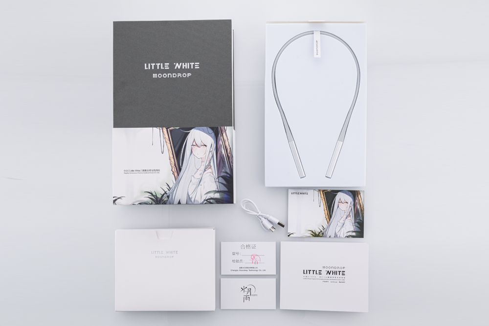 MOONDROP Littlewhite Cable CS43131 TWS Ear-hook HiFi Bluetooth Neckband for Earphone