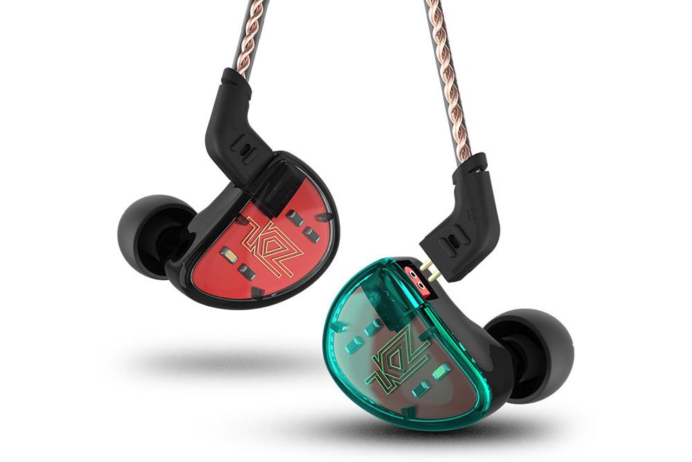 KZ AS10 5BA Five Balanced Armature Drivers Noise Cancelling in-Ear Earphone - Audiophile Store