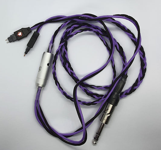 Pure 99.99% Silver Headphone Cable (Customised Options) - Audiophile Store