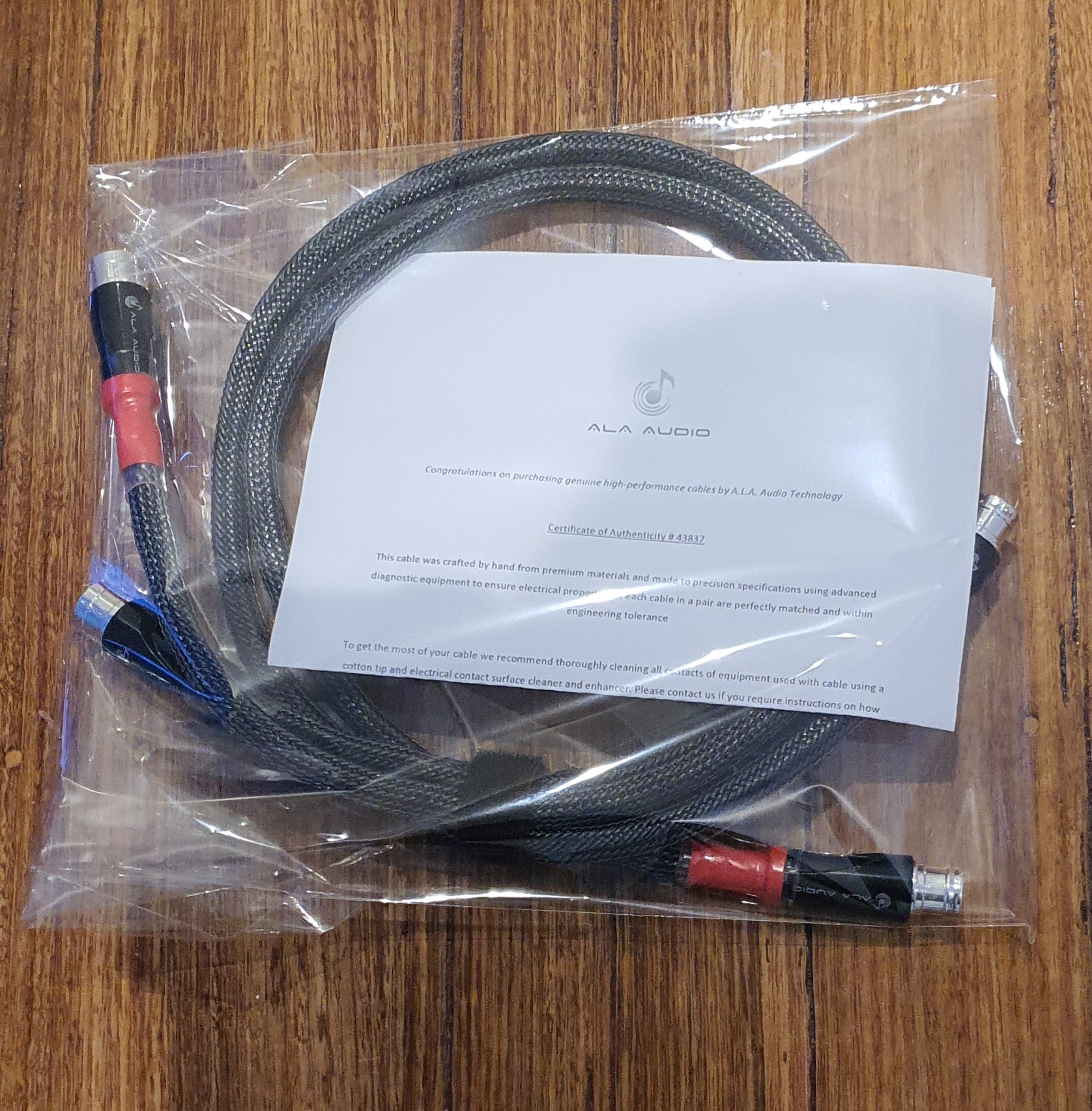 Semblance XLR Cables by A.L.A Audio
