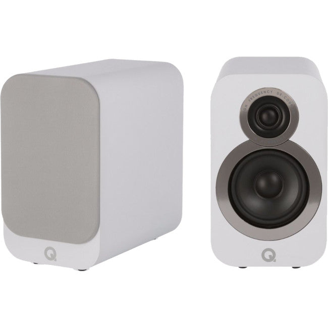 SERIES 2 - Q ACOUSTICS Q3010IWH Bookshelf Speakers - Audiophile Store