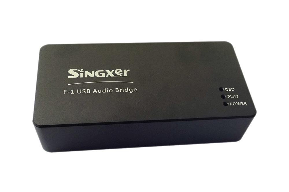 SINGXER F-1 XMOS USB digital interface Module with XU208 chip High end U8 upgraded version with CNC Aluminum Protective Case
