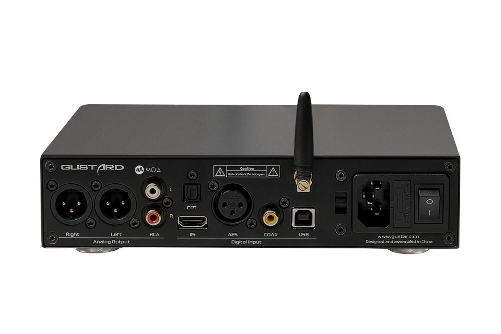 GUSTARD DAC-X16 (2x ES9068AS) - Fully Balanced (Class A) MQA Capable DAC - Audiophile Store