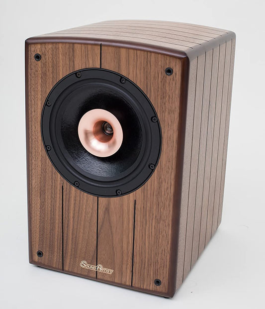 SoundArtist SC8B 8 inch Coaxial speaker HiFi Bookshelf Loudspeakers with horn - 2021 Version (Pair)