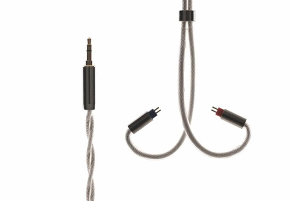 MoonDrop SHIROKAWA Gold Silver Palladium Upgraded Cable  MMCX 0.78mm 2 Pin - 4.4mm, 2.5mm, 3.5mm Options